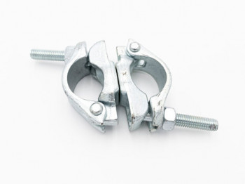 Swivel coupling of forged galvanised steel (49x49mm) Set of 5 pcs.