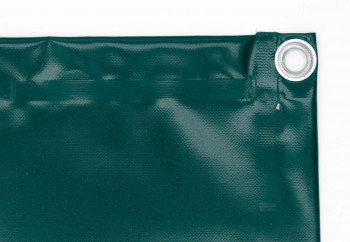 Heavy tarpaulin 650 g with eyelets - Blue